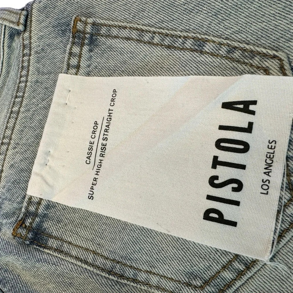 pistola | Bootcut Cropped Jean (25) - Picture 8 of 9
